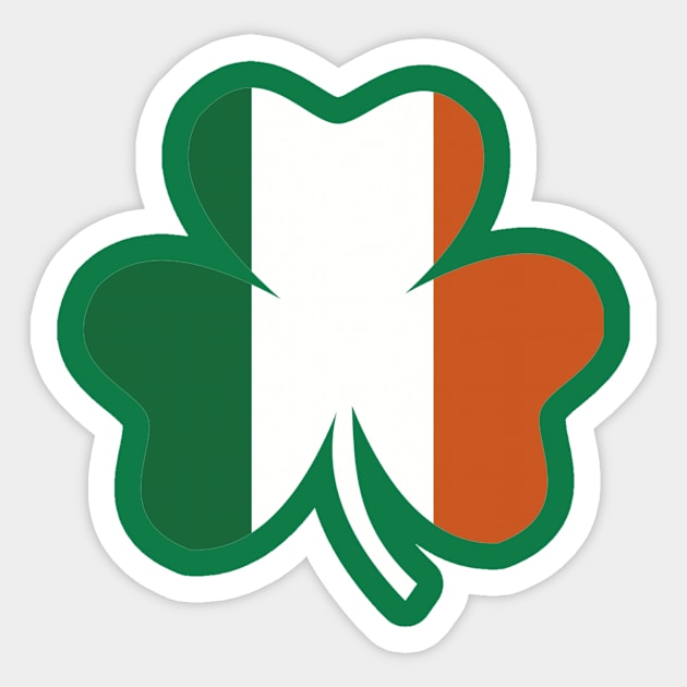 Irish shamrock Sticker by Designzz